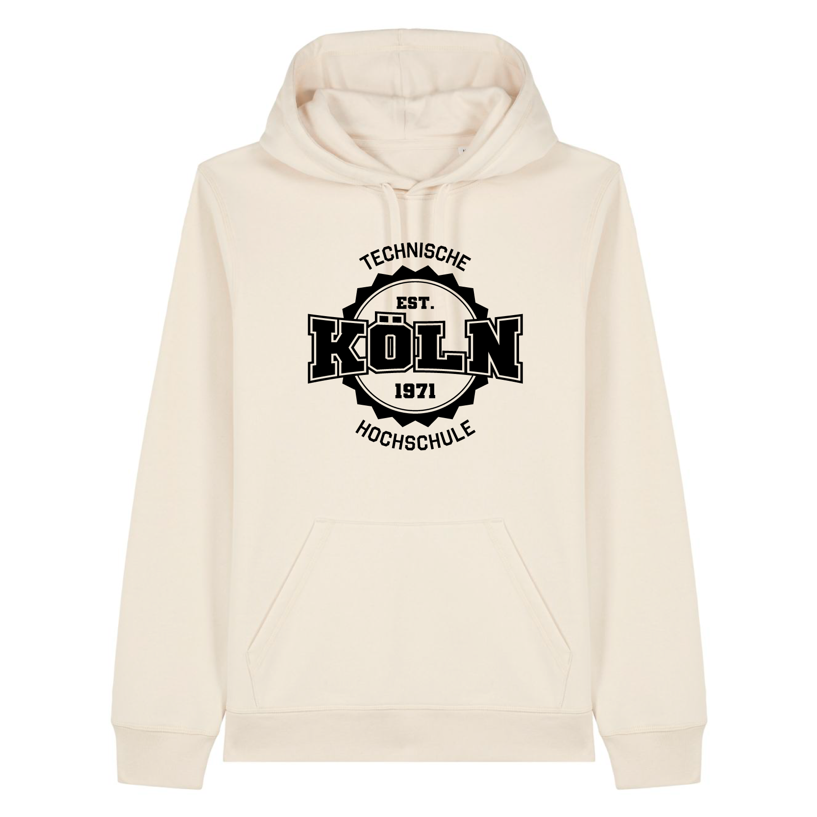 Kapuzenpullover, natur