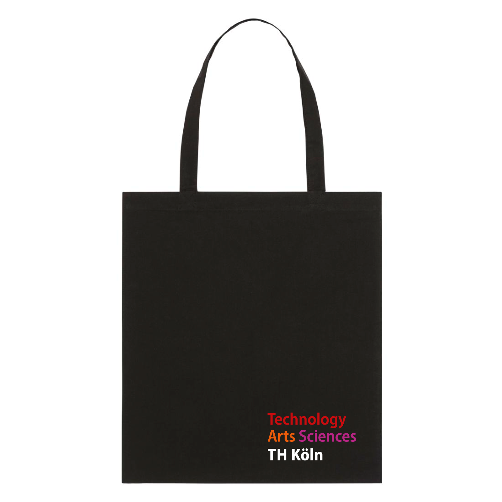 Baumwolltasche, schwarz